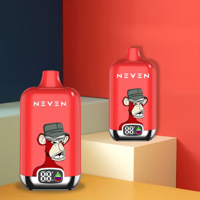 NEVEN Puff 12k 15k puff 15000 12000 digital box original NEVEN bang disposable vapes local warehouse 23ml cartridge mesh coil LED smart screen tornado 9000 e cigarette